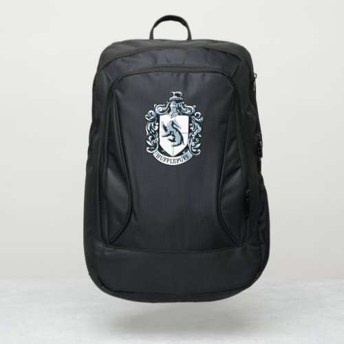 Hufflepuff Crest Blue Port Authority Backpack