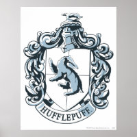 Hufflepuff Crest Blue
