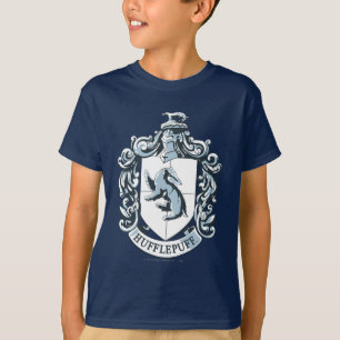 Hufflepuff Crest Blue T-Shirt