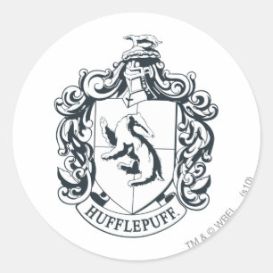 Hufflepuff Crest Classic Round Sticker