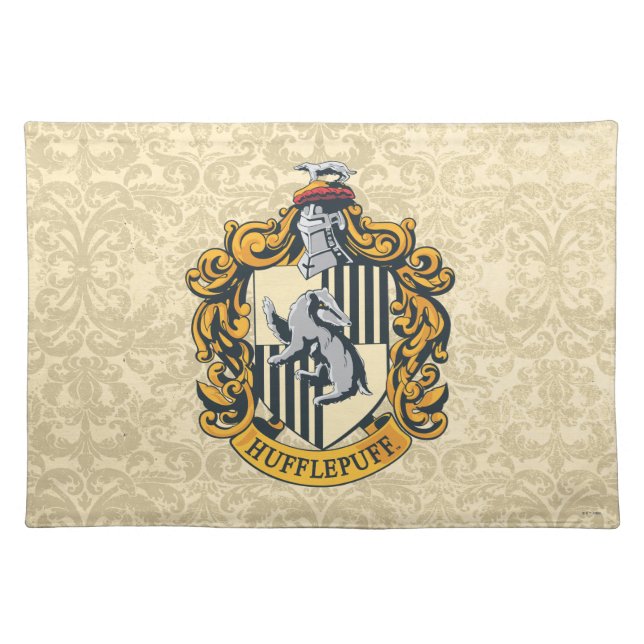 Hufflepuff Crest Cloth Placemat (Front)