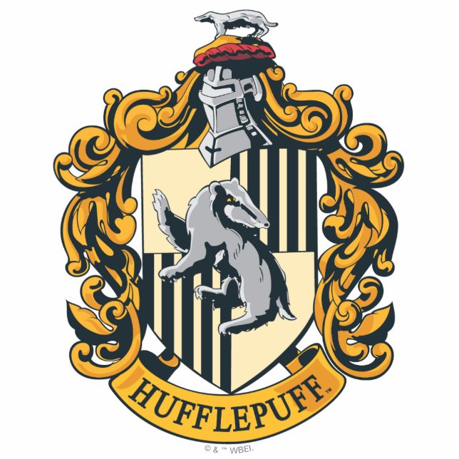 Hufflepuff Crest Cutout (Front)