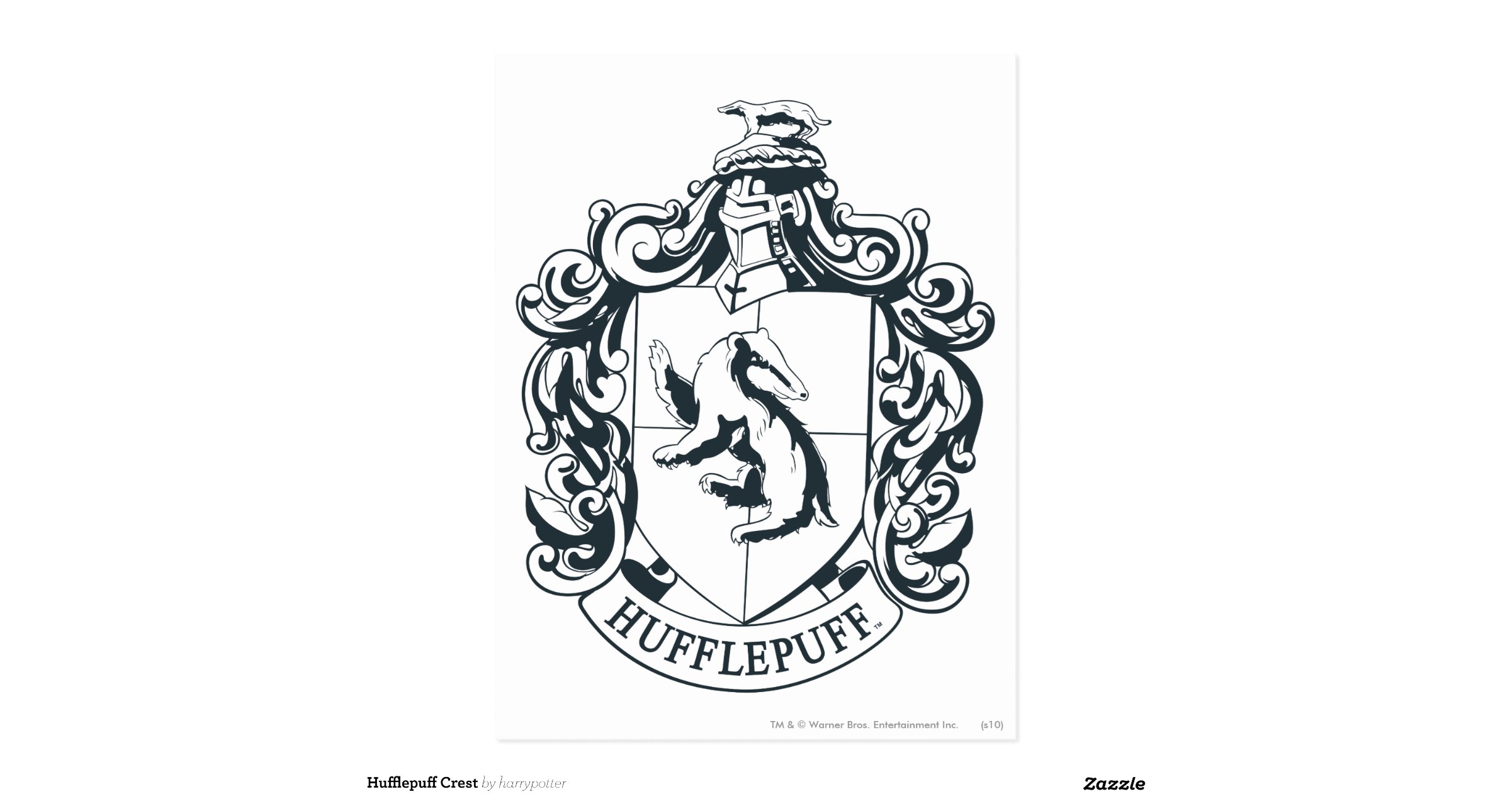 hufflepuff_crest_postcard-raae3a4f41dc54a6fa29281d64d01a276_vgbaq_8byvr ...