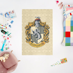 Hufflepuff Crest Rug