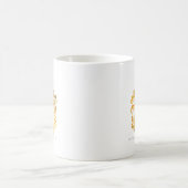 Hufflepuff Crest - Splattered Coffee Mug (Center)