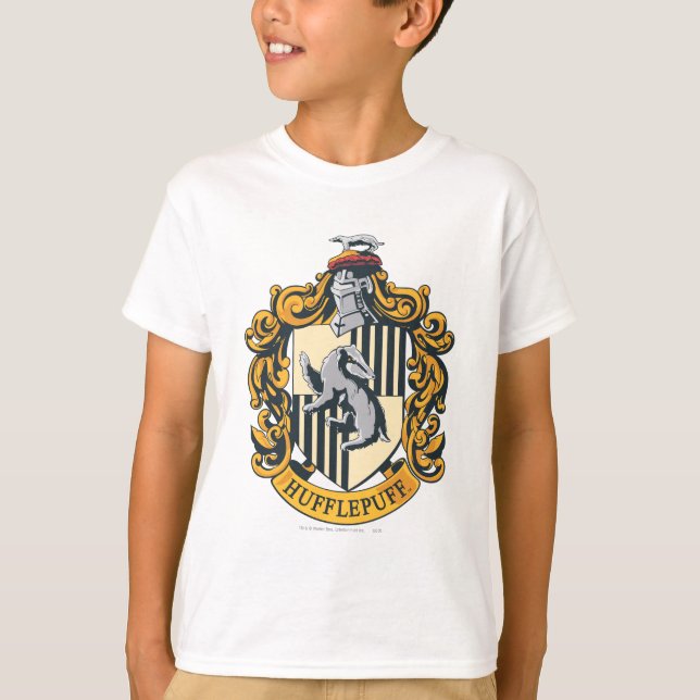 Hufflepuff Crest T-Shirt (Front)