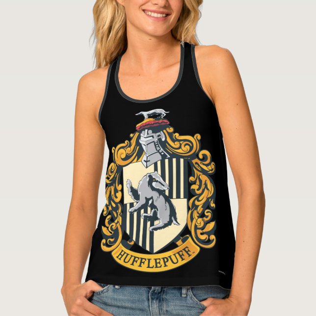 Hufflepuff Crest Tank Top (Front)