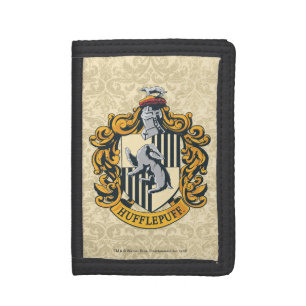 Hufflepuff Crest Trifold Wallet