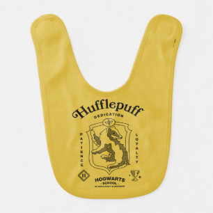 HUFFLEPUFF™ Dedication Patience Loyalty Crest Baby Bib