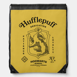 HUFFLEPUFF™ Dedication Patience Loyalty Crest Drawstring Bag