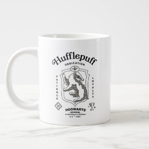 HUFFLEPUFF™ Dedication Patience Loyalty Crest Giant Coffee Mug