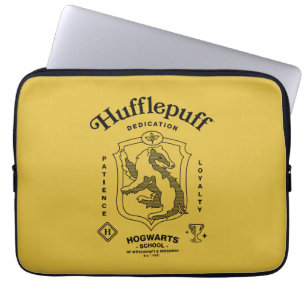 HUFFLEPUFF™ Dedication Patience Loyalty Crest Laptop Sleeve