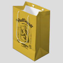 HUFFLEPUFF™ Dedication Patience Loyalty Crest Medium Gift Bag