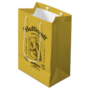 HUFFLEPUFF™ Dedication Patience Loyalty Crest Medium Gift Bag
