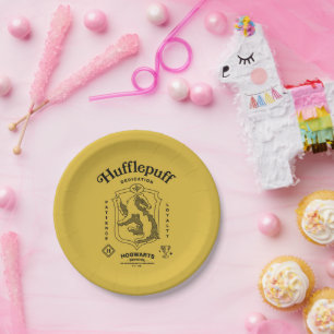 HUFFLEPUFF™ Dedication Patience Loyalty Crest Paper Plates
