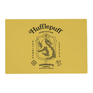 HUFFLEPUFF™ Dedication Patience Loyalty Crest Placemat