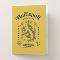 HUFFLEPUFF™ Dedication Patience Loyalty Crest Pocket Folder