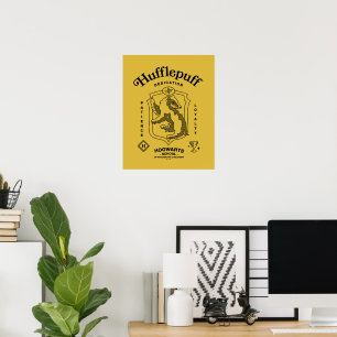 HUFFLEPUFF™ Dedication Patience Loyalty Crest Poster