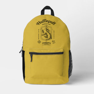 HUFFLEPUFF™ Dedication Patience Loyalty Crest Printed Backpack