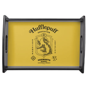 HUFFLEPUFF™ Dedication Patience Loyalty Crest Serving Tray