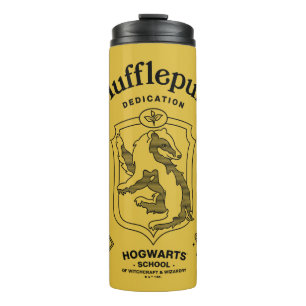HUFFLEPUFF™ Dedication Patience Loyalty Crest Thermal Tumbler