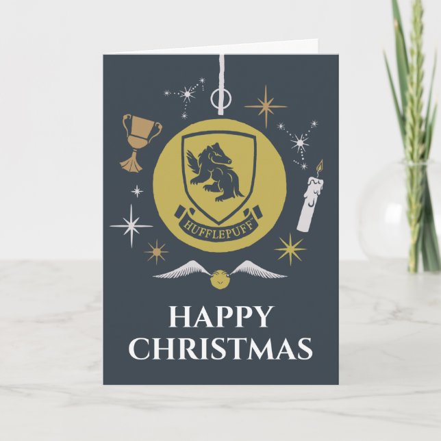 HUFFLEPUFF™ Holiday Bauble Graphic (Front)