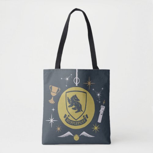 HUFFLEPUFF Holiday Bauble Graphic Tote Bag