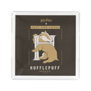 HUFFLEPUFF™ House Just And Loyal Acrylic Tray