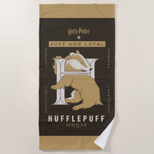 HUFFLEPUFF™ House Just And Loyal Beach Towel