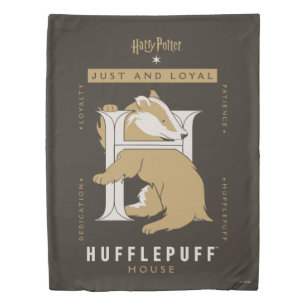 HUFFLEPUFF™ House Just And Loyal Duvet Cover