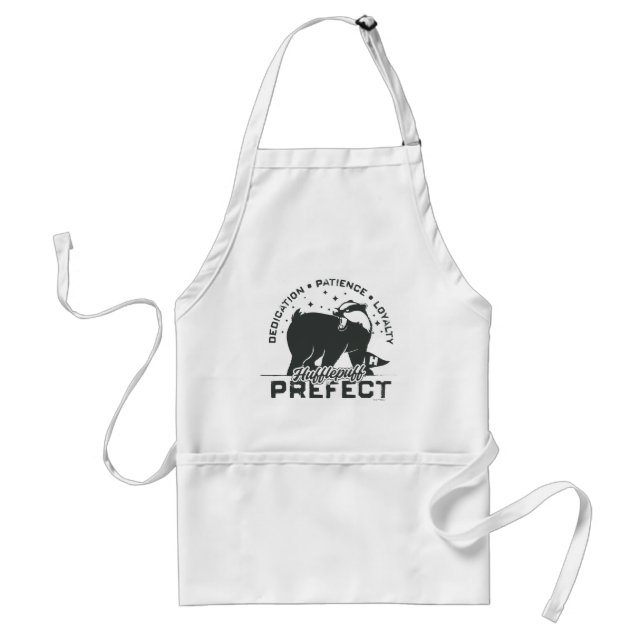 HUFFLEPUFF™ Prefect Badge Adult Apron (Front)