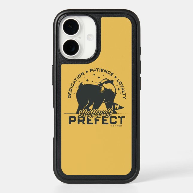 HUFFLEPUFF™ Prefect Badge Otterbox iPhone Case (Back)