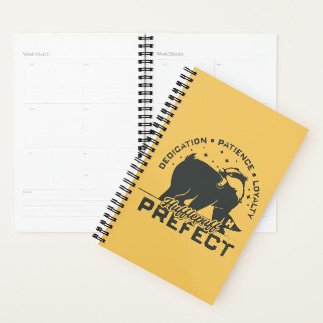 HUFFLEPUFF™ Prefect Badge Planner (Display)