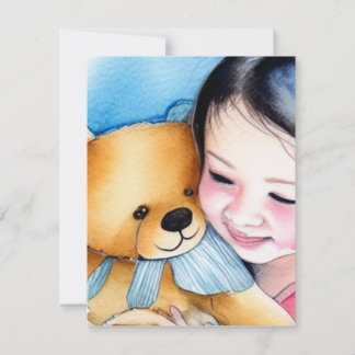 Hug a Bear Note Card