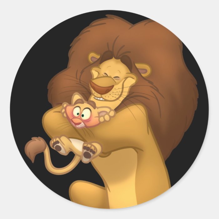 Hug a Cub Stickers