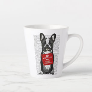 Hug a Frenchie Latte Mug