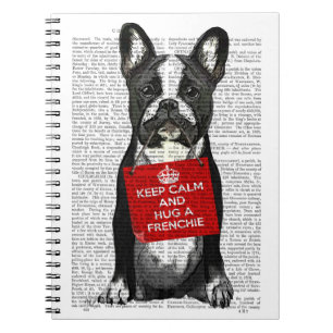 Hug a Frenchie Notebook