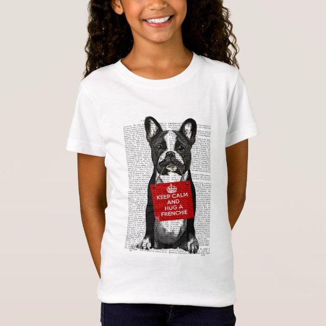 Hug a Frenchie T-Shirt (Front)