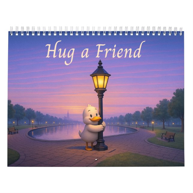Hug A Friend Calendar (Cover)