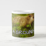 Hug a groundhog mug