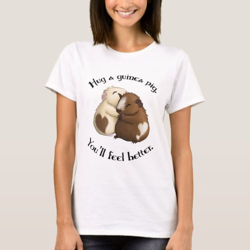 Hug A Guinea Pig T_Shirt