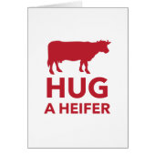 Hug a Heifer Funny Dairy Farm (Front)