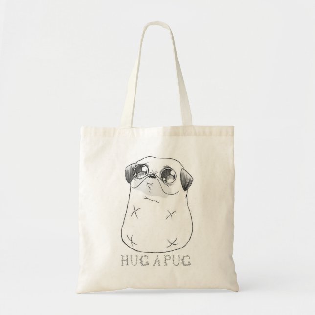 Hug a Pug Bag (Front)