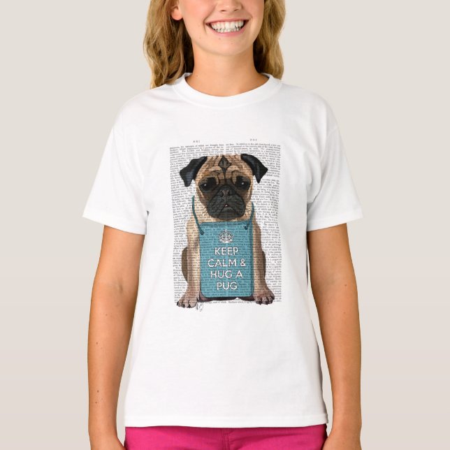 Hug a Pug T-Shirt (Front)