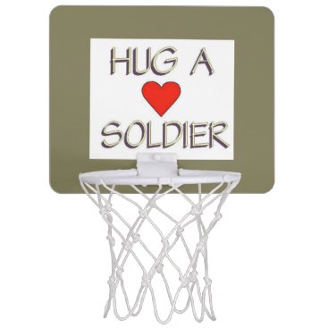 Hug a Soldier Mini Basketball Backboard Hug a Soldier Mini Basketball Backboard