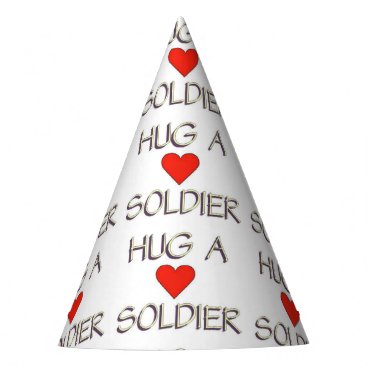 Hug a Soldier Party Hat Hug a Soldier Party Hat