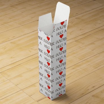 Hug a Soldier Wine Box Hug a Soldier Wine Box