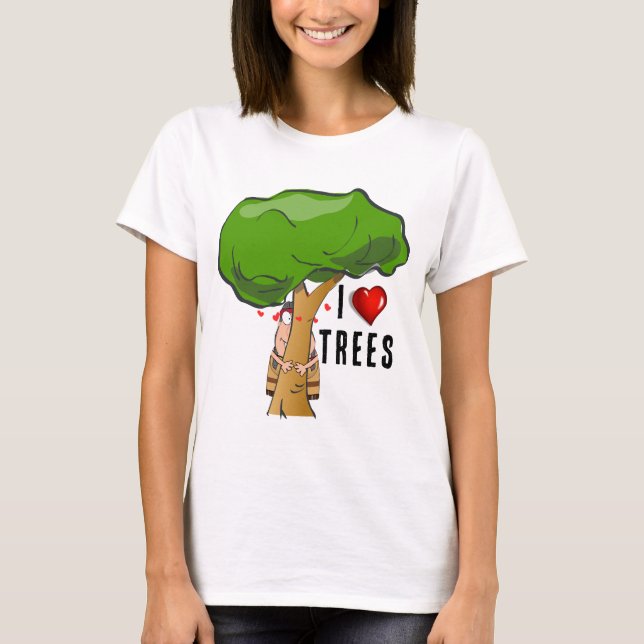 Hug a Tree Day T-Shirt (Front)