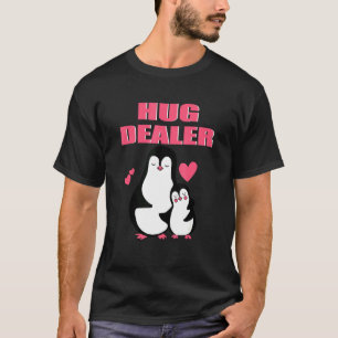 Hug Dealer Cute Pinguin Music Festival Free Hugs H T-Shirt