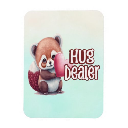 Hug Dealer Flexible Photo Magnet